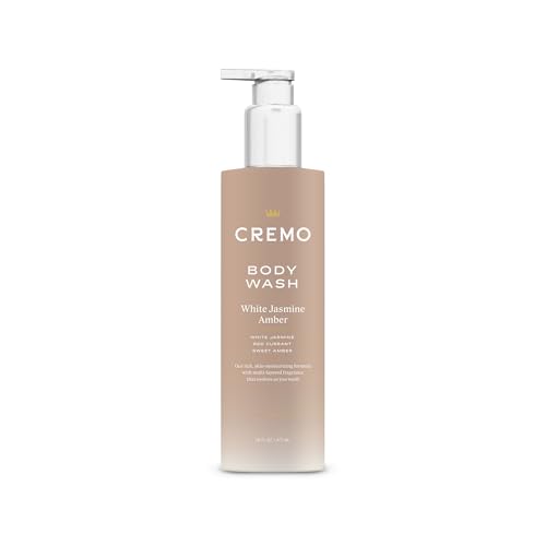 Cremo White Jasmine Amber Skin Moisturizing Body Wash for Women, Notes of White Jasmine, Red Currant, and Sweet Amber, 16 Fl Oz Beauty & Personal Care Cremo