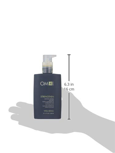 Organic Male OM4 Strengthen: Immune System Support Body Cleansing & Hydration Oil Mens Moisturizing Bath and Shower Oil Beauty & Personal Care Organic Male