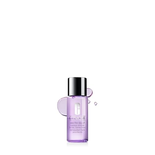 Clinique Take The Day Off Liquid Makeup Remover For Lids, Lashes, + Lips | Eye Makeup Remover | Oil Free + Non-Irritating | For All Skin Types, 1.7 Fl Beauty and Personal Care Clinique Default Title