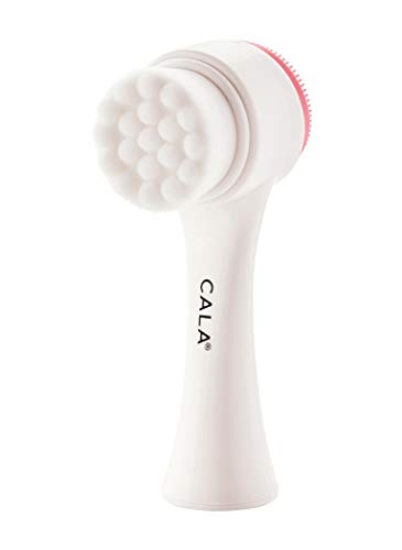 Cala Dual-Action Facial Cleansing Brush (Pink) Beauty & Personal Care Cala
