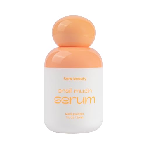 KARA BEAUTY Snail Mucin Serum - Ultra Hydrating Face Serum with Vitamin C, Azelaic Acid, Hyaluronic Acid & Vitamin E Oil, Korean Skin Care, Skin Beauty & Personal Care Kara Beauty
