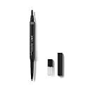 Absolute New York 2-in-1 Brow Perfecter, Dual-Ended Eyebrow Tool, Pencil and Pomade (AEBD01 Natural Ebony) Beauty & Personal Care Absolute New York