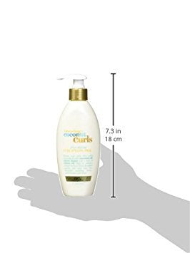 Organix Quenching Plus Coconut Curls Frizz-Defying Curl Styling Milk, 6 Fluid Ounce Beauty & Personal Care OGX