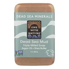 One With Nature Dead Sea Mud Soap - 6x7Oz Beauty & Personal Care One With Nature