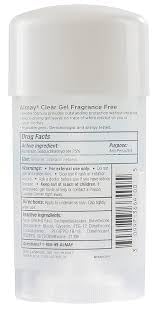 Almay Sensitive Skin Clear Gel Anti-Perspirant & Deodorant, Fragrance Free, 2.25 Ounce Beauty and Personal Care Almay