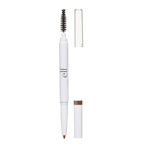 e.l.f. Instant Lift Brow Pencil, Dual-Sided, Precise, Fine Tip, Shapes, Defines, Fills Brows, Contours, Combs, Tames, Taupe, 0.006 Oz Beauty & Personal Care e.l.f.