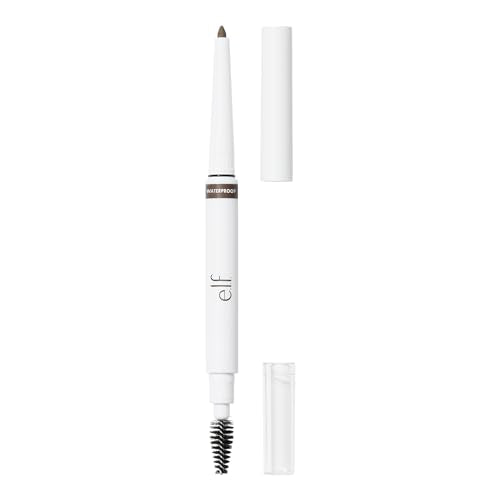 e.l.f. Instant Lift Waterproof Eyebrow Pencil, Dual-Ended with Precision Tip & Spoolie, Smudge-Resistant Formula for Natural, Long-Lasting Brows, Deep Beauty and Personal Care e.l.f. Default Title