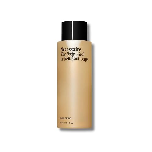 Nécessaire The Body Wash. Sandalwood. Multi-Vitamin Gel Cleanser. Nourish, Soften. Hypoallergenic. Dermatologist-Tested. No SLS/SLES. 250 ml / 8.4 fl Beauty & Personal Care Nécessaire