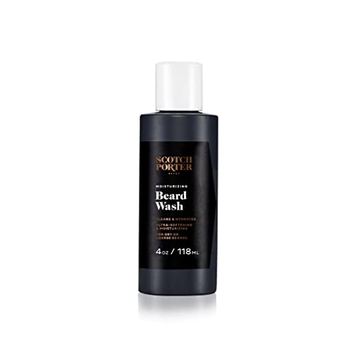 Moisturizing Beard Wash Warm Spice & Powdery Musk / 4 oz Beauty & Personal Care Scotch Porter
