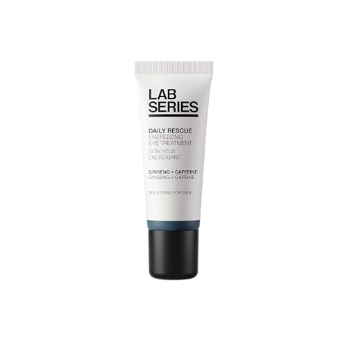 Lab Series Men's Daily Rescue Energizing Eye Treatment - Under Eye Cream Moisturizer with Ginseng & Caffeine - Energizes and Hydrates - Skin Care Beauty & Personal Care Lab Series