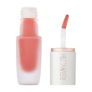 FLOWER BEAUTY By Drew Barrymore Perfect Pout Lip Color - Soft Matte Finish - Liquid Lipstick - Comfortable + Lightweight Feel (Salsa) Beauty & Personal Care FLOWER