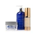 Dead Sea Spa Care Anti-Aging Eye Serum, Anti-Aging Facial Scrub Cream and Cleansing Milk Beauty & Personal Care Dead Sea Spa Care