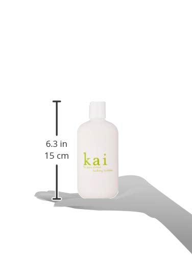 kai Bathing Bubbles, 12 Fl Oz., Bubble Bath Rich in argan Oil, Scented with Our Signature Gardenia Wrapped in White Exotics, Vegan, Cruelty Free, Made Beauty and Personal Care kai
