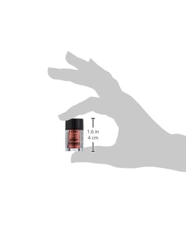 NYX Nyx professional makeup face & body glitter, copper, 0.08 ounce Beauty & Personal Care NYX PROFESSIONAL MAKEUP