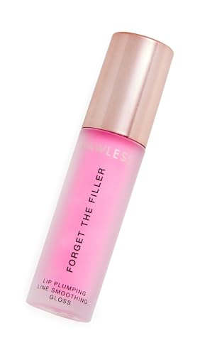 Lawless Forget the Filler Lip Plumping Line Smoothing Gloss - Daisy Pink - Premium Volumizing Lip Gloss with Natural Ingredients Designed to Plump, Beauty & Personal Care Lawless