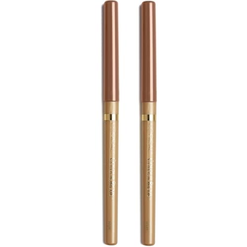 L'Oreal Paris Colour Riche Lip Liner Pencil, Creamy Lip Liner with Omega 3 and Vitamin E, 782 Toffee To Be (Warm Deep Brown), Pack of 2 Beauty & Personal Care L'Oreal Paris