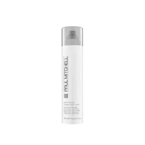 Paul Mitchell Super Clean Light Hairspray, Fast Drying, Soft Hold + Natural Finish, For Fine Hair, 9.5 oz Beauty & Personal Care Paul Mitchell