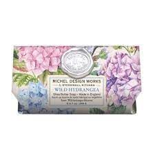 Michel Design Works Large Bath Soap Bar, Wild Hydrangea (802420) Beauty & Personal Care Michel Design Works