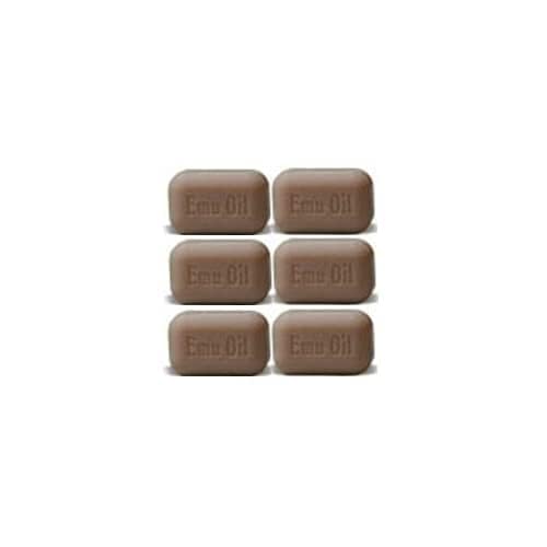 SOAP WORKS Emu Oil Soap Bar, 6 Count Beauty & Personal Care THE SOAP WORKS