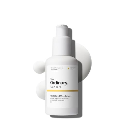 The Ordinary UV Filters SPF 45 Serum Sunscreen for Face, Lightweight Hydrating Broad-Spectrum Sunscreen, UVA/UVB Protection, Travel Size Beauty and Personal Care The Ordinary Default Title