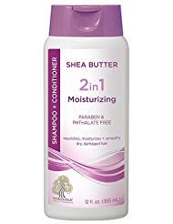 Madina Shea Butter 2 in 1 Moisturizing Shampoo & Conditioner, 12 oz Beauty & Personal Care Madina