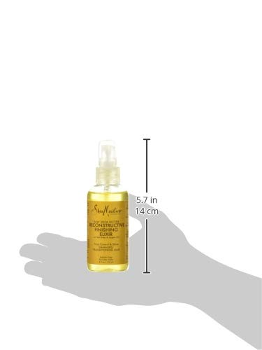 SheaMoisture Hair Styling Agent, Raw Shea Butter Reconstructive Finishing Elixir Hair Oil for Dry Hair, 4 oz Beauty & Personal Care SheaMoisture