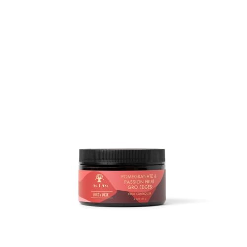 As I Am Long and Luxe Groedge Edge Controller 4oz - Rejuvenates, Strengthens Hair Line - Long Lasting Hold, Flake Free - Enriched with Pomegranate Beauty & Personal Care As I Am