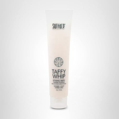 Surface Hair Taffy Whip, Styling Sculptant For Men And Women, With Natural Fibers for Structured Styling, 4 Oz. Beauty & Personal Care SURFACE