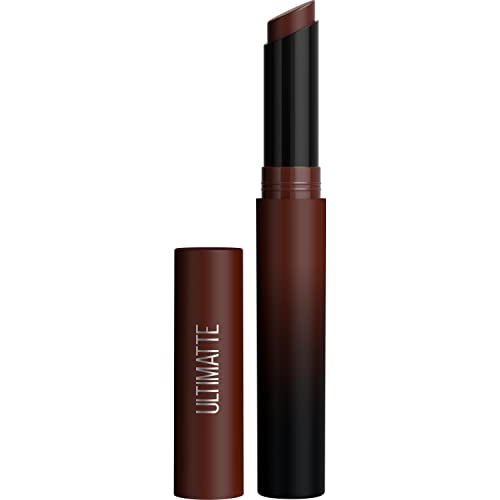 Maybelline Color Sensational Ultimatte Matte Lipstick, Non-Drying, Intense Color Pigment, More Coffee, Coffee Bean Brown, 1 Count Beauty & Personal Care MAYBELLINE