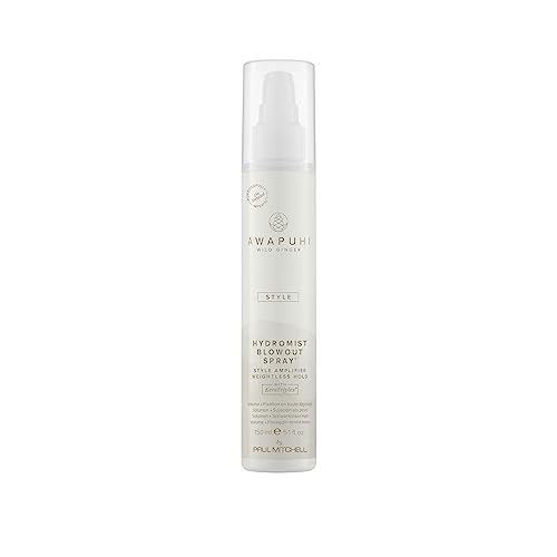 Awapuhi Wild Ginger by Paul Mitchell HydroMist Blowout Spray, Style Amplifier, Weightless Hold, For All Hair Types, 5.1 fl. oz. Beauty & Personal Care Awapuhi Wild Ginger
