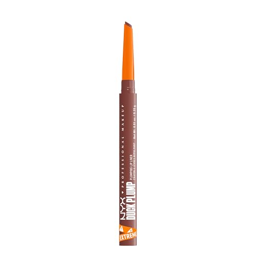 NYX PROFESSIONAL MAKEUP Duck Plump Plumping Lip Liner, Matte Pencil With Up To 10HR Wear, Nude Flip (Nude Lip Liner) Beauty & Personal Care NYX PROFESSIONAL MAKEUP