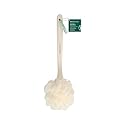 EcoTools EcoPouf Bath Brush, Loofah Brush for Bath & Shower, Made with Long Handle & Recycled, Soft Netting for Gentle Exfoliation, Back Brush for Men Beauty & Personal Care EcoTools