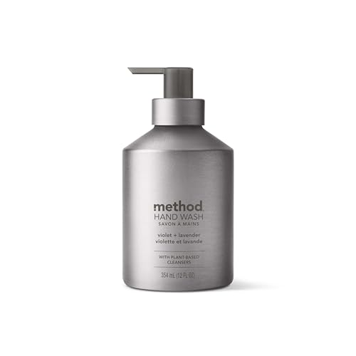 Method Premium Gel Hand Wash, Violet + Lavender, 12 Fl Oz (Pack of 1) Packaging May Vary Beauty & Personal Care Method
