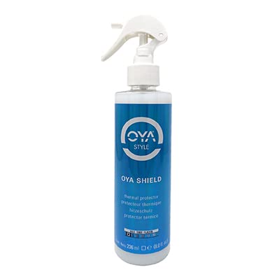 OYA SHIELD Heat Protection Spray - Protects, Strengthens and Improves Hair Elasticity - Lightweight Thermal Shield for Blow Dryer, Flat Iron & Curling Beauty & Personal Care OYA
