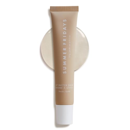 Summer Fridays Lip Butter Balm - Conditioning Lip Mask and Lip Balm for Instant Moisture, Shine and Hydration - Sheer-Tinted, Soothing Lip Care Beauty and Personal Care Summer Fridays