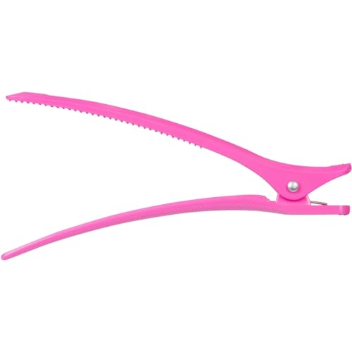 Cala Hot pink duck hair clips 4 count, 4 Count Beauty & Personal Care Cala