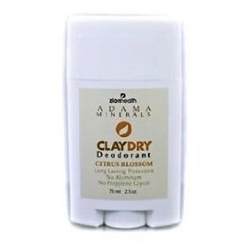 Zion Health Clay Dry Solid Citrus 2.5 Oz Beauty and Personal Care Adama Minerals
