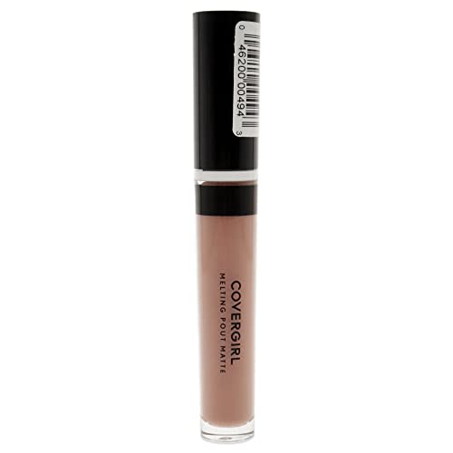 COVERGIRL Melting Pout Matte Liquid Lipstick, Champagne Showers, 0.11 Pound, 1 Count (packaging may vary) Beauty & Personal Care COVERGIRL