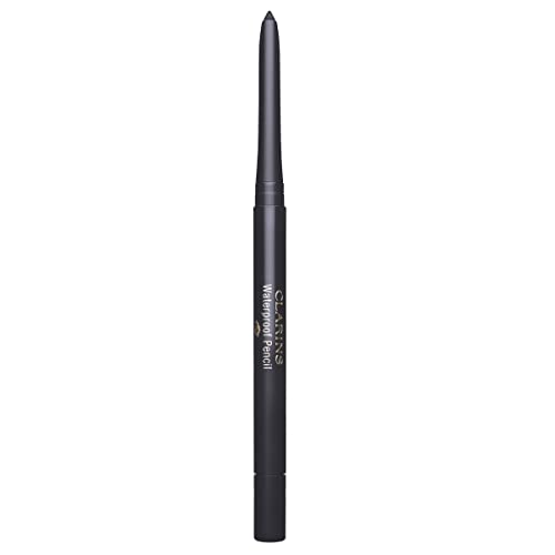 Clarins Waterproof Eye Pencil | Award-Winning | Highly Pigmented and Long-Wearing | Includes Retractable Tip, Built-In Sharpener and Smudger For Smoky Beauty & Personal Care Clarins