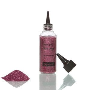 GLIMMER Body Art - Candy Pink Body Glitter Refill, 1.5 oz, Squeezable Bottle with Precision Tip Beauty & Personal Care Glimmer Body Art