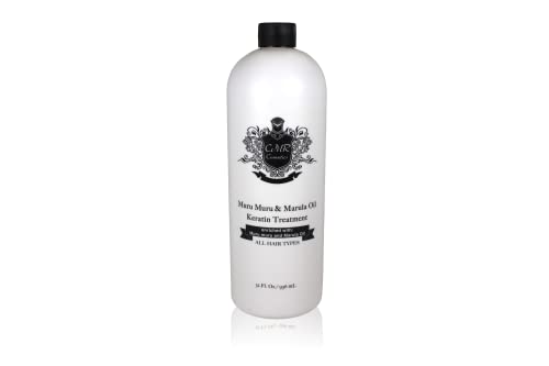 CMR Cosmetics Professional Keratin Hair Care with Muru Muru & Marula Oil - Frizz Control, Straightening & Shine - Nourishing Cream for All Hair Types Beauty & Personal Care CMR Cosmetics