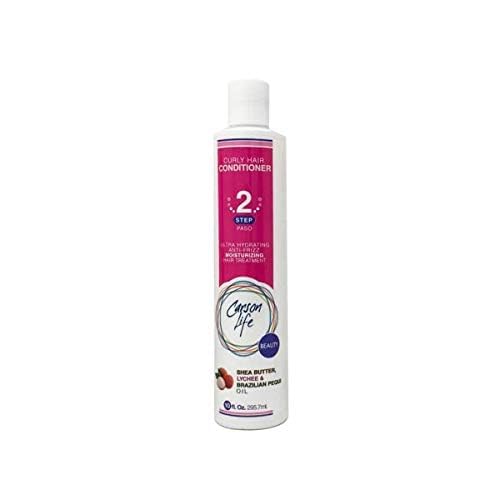 CARSON LIFE 4 Stage Hair Care System Kit For Curly Hair (Shampoo, Conditioner, Leave In Conditioner & Curly Hair Mask) - Paraben and Sulfate Free Beauty & Personal Care Carson Life