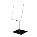 JERDON Rectangular Tabletop Vanity Makeup Mirror - 3X Magnification with Black Finish - 5-inch by 8-inch Vanity Mirror - Pivot Adjustment - Model Beauty & Personal Care JERDON