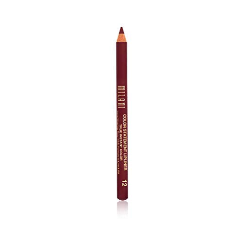 Milani Color Statement Lipliner - Bordeaux (0.04 Ounce) Cruelty-Free Lip Pencil to Define, Shape & Fill Lips Beauty & Personal Care Milani