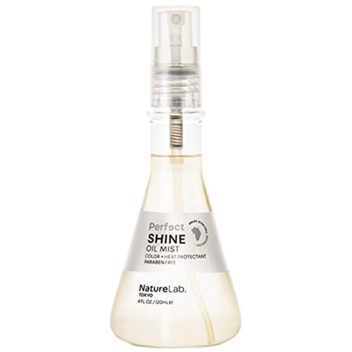 NatureLab.TOKYO Perfect Shine Oil Mist: Hair Oil Mist to Moisturize, Protect, and Reveal Immense Shine I 4 FL OZ / 120ml Beauty & Personal Care NATURELAB. TOKYO