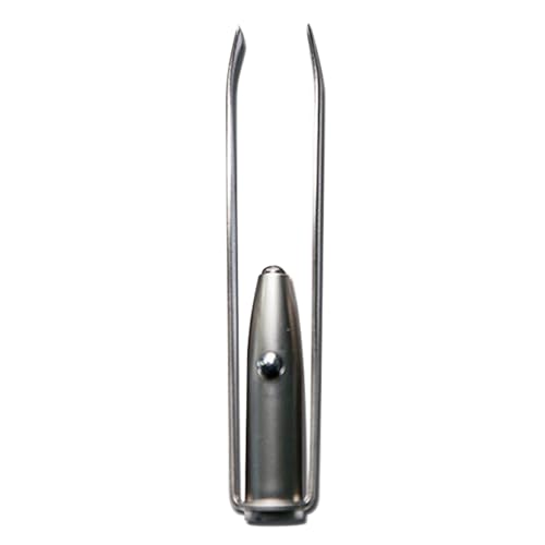 Tweezers with Light Super Bright LED Eyebrow Tweezer Push Button On Off for Makeup - Accurate, Compact,Easy to Store Beauty and Personal Care VINTORKY