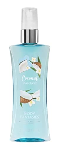 Body Fantasies (1) Bottle Body Spray - Coconut Fantasy Scent - 3.2 fl oz Beauty & Personal Care Body Fantasies
