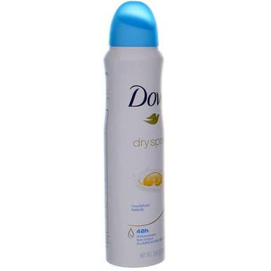 Dove Dry Spray Antiperspirant, Nourished Beauty 3.80 oz (Pack of 5) Beauty and Personal Care Dove