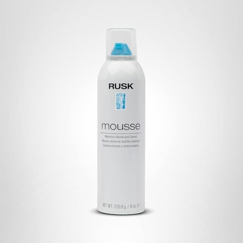 RUSK Designer Collection Mousse Maximum Volume and Control, Firm-Holding Styling Mousse, 8.8 oz Beauty & Personal Care RUSK