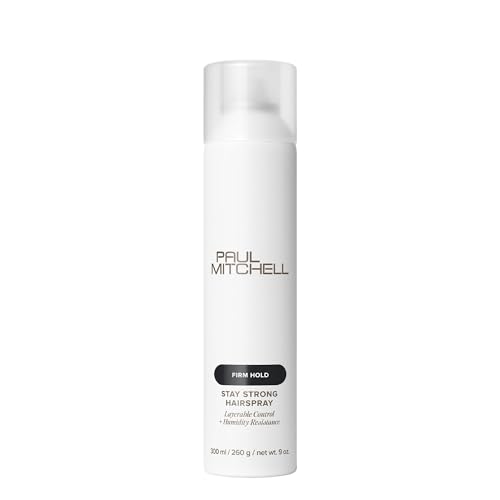 Paul Mitchell Stay Strong Hairspray, Layerable Control + Humidity Resistance, For All Hair Types, 9 oz Beauty & Personal Care Paul Mitchell